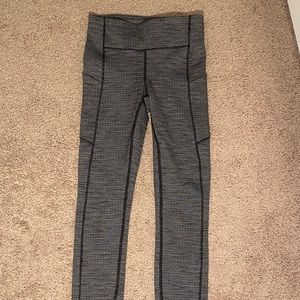 Grey Lululemon Leggings Size 4